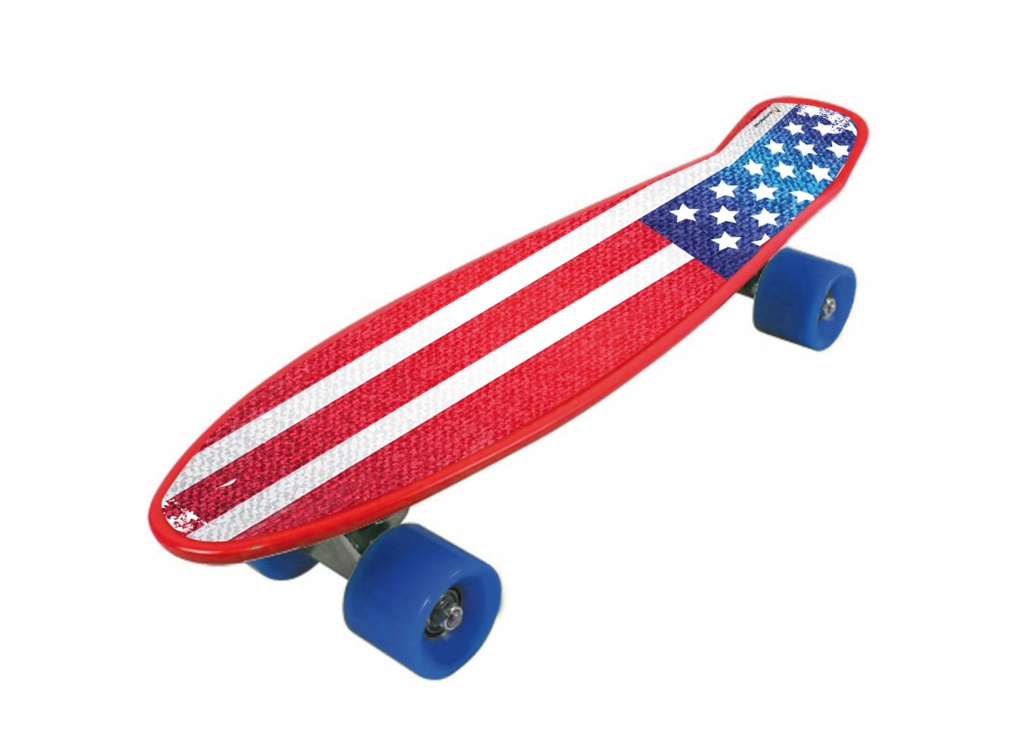 235 SKATEBOARD FREEDOM PRO USA FLAG
