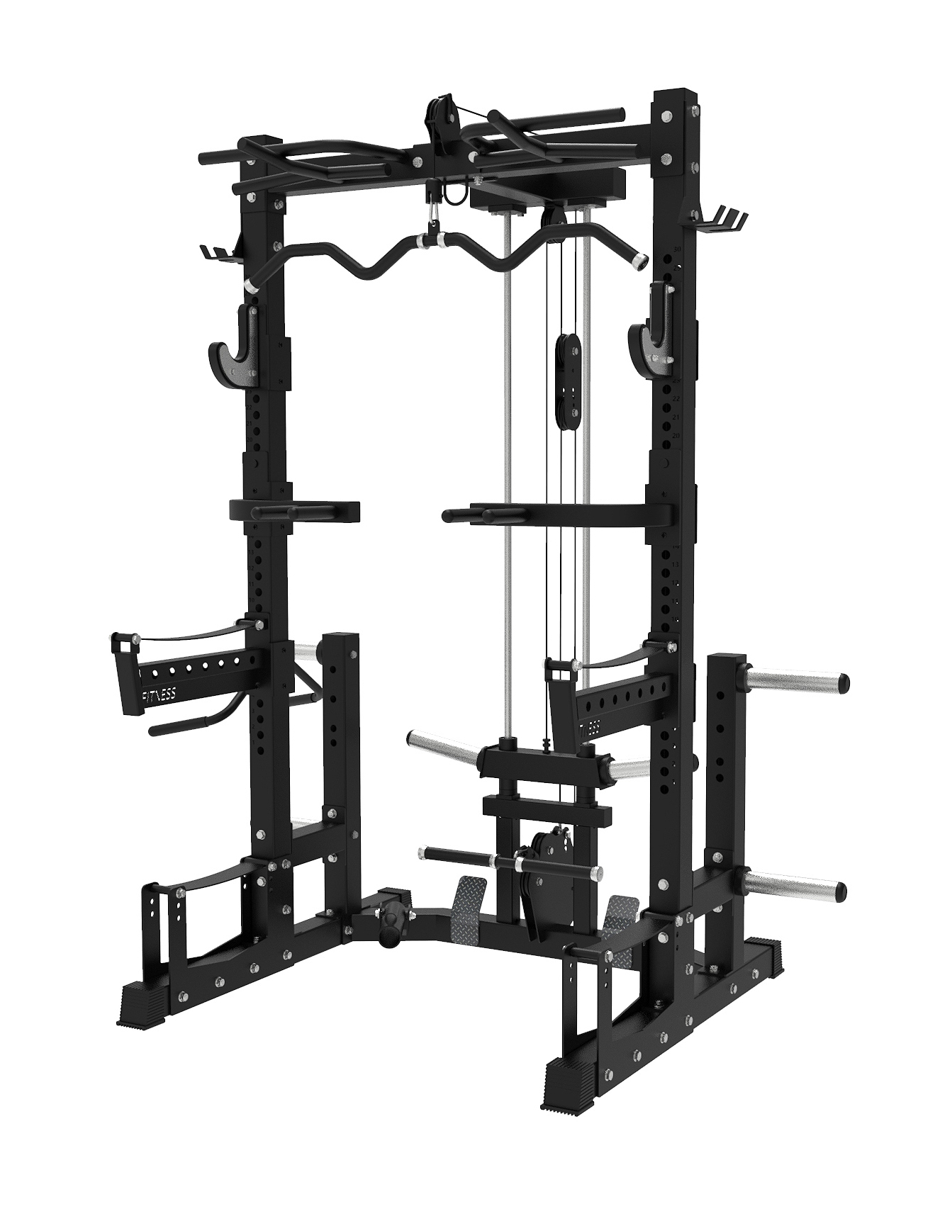 200V POWER RACK CON LAT/PULLEY