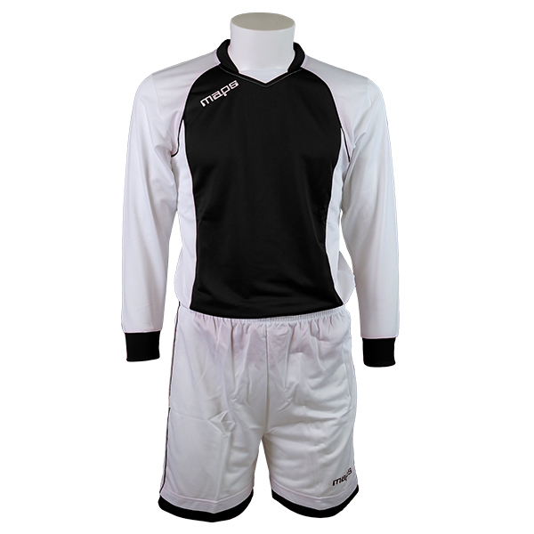 A OUTLET MPS KIT AJAX MANICA CORTA BIANCO NERO